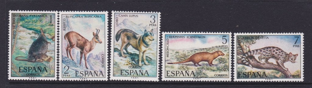 TSS Kavel 210125 Spanje Pf minr  1997-2001 fauna, Ophalen, Postfris