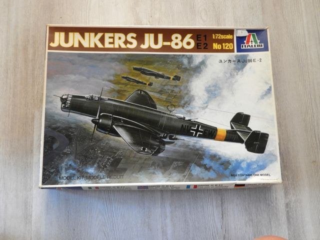Italeri Junkers Ju-86 E1/E2, Hobby en Vrije tijd, Modelbouw | Vliegtuigen en Helikopters, Ophalen, 1:72 tot 1:144, Italeri, Zo goed als nieuw