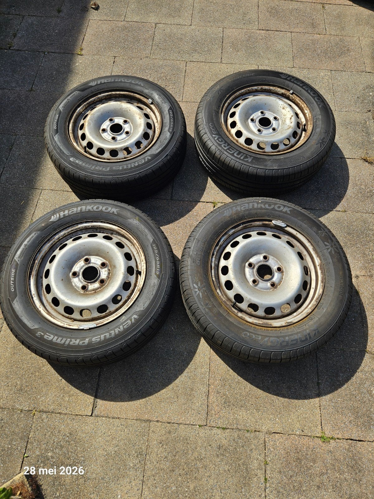 4 Wielen VW Caddy, Ophalen