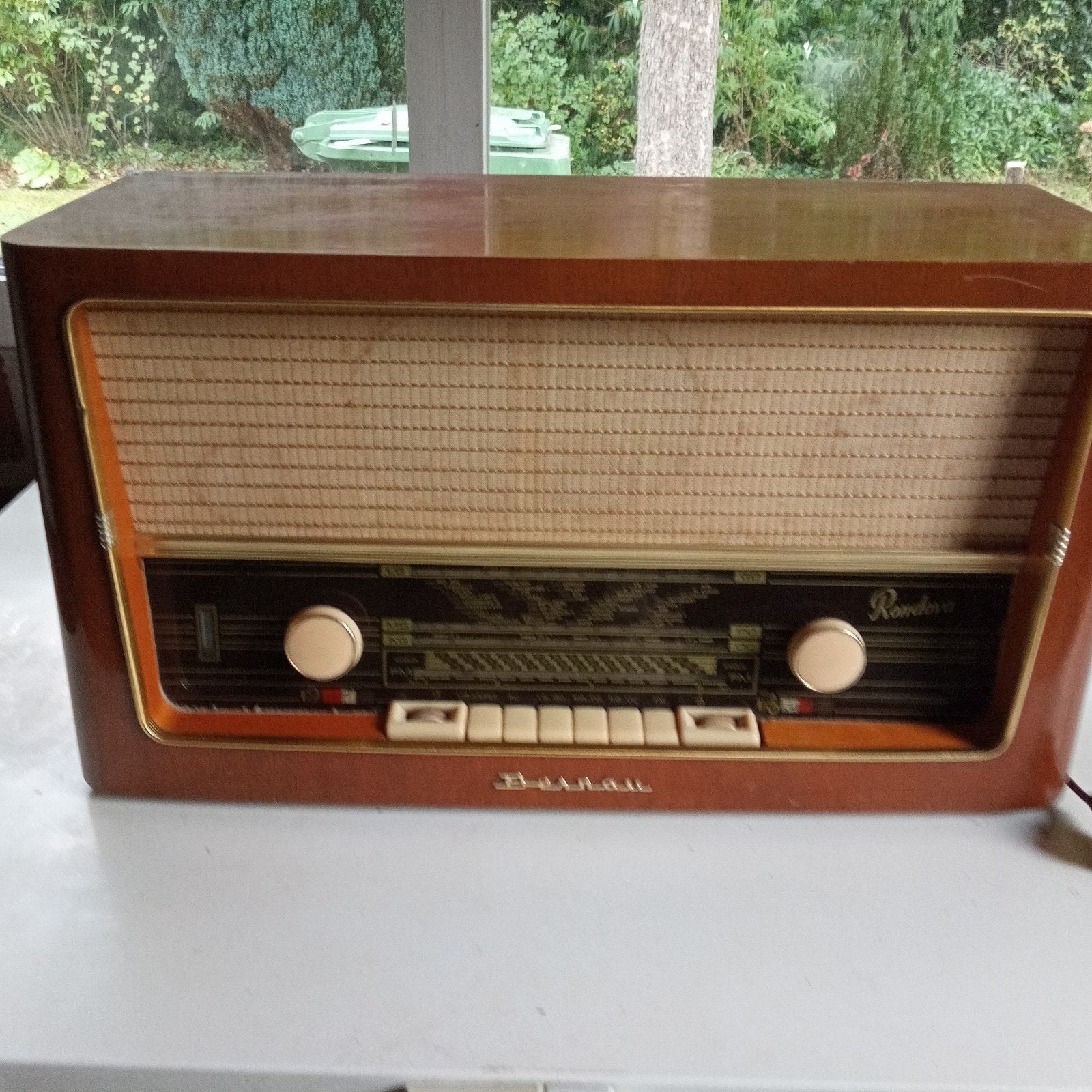 antieke radio BERNAU, Ophalen of Verzenden