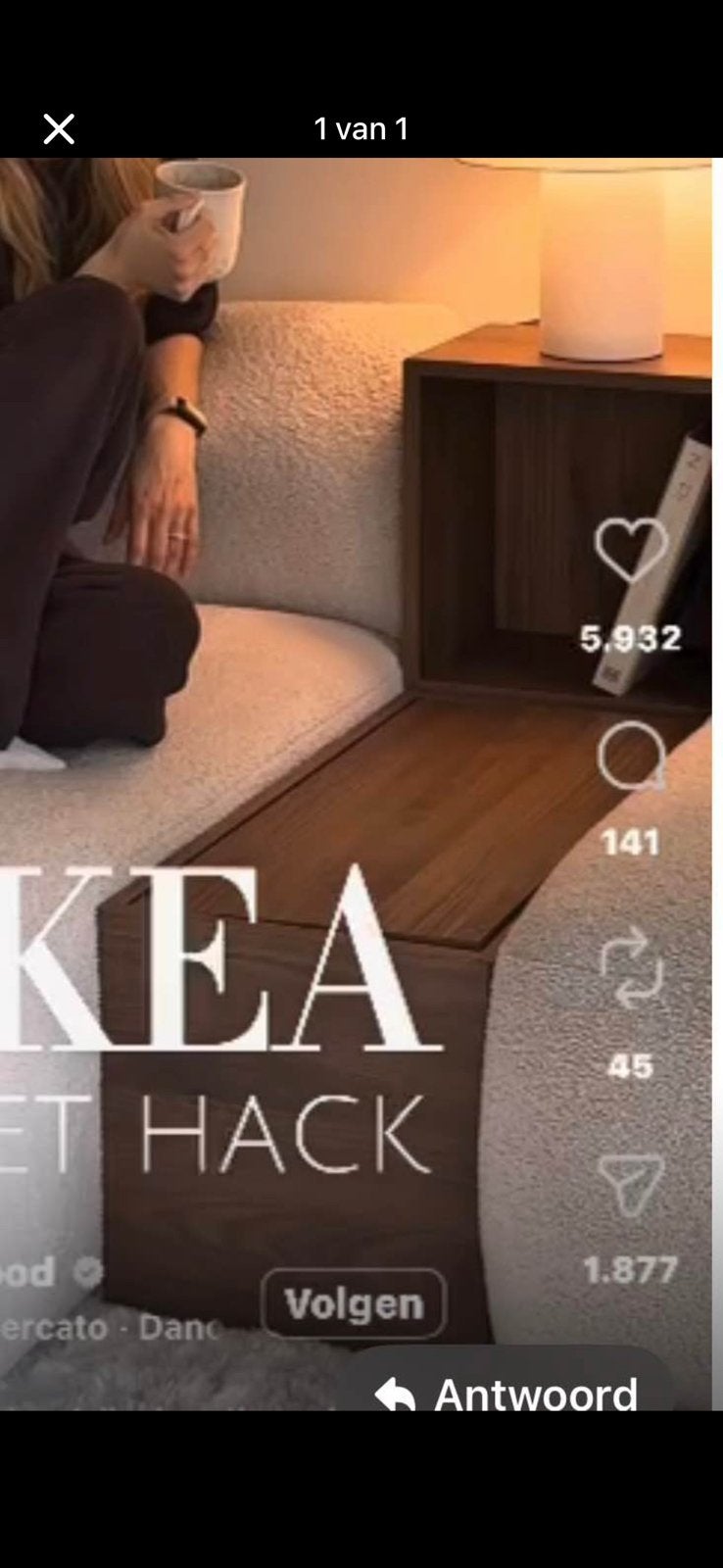 Super leuk Ikea meubelset nieuw, Huis en Inrichting, Kasten | Wandmeubels, Ophalen, Nieuw, Minder dan 150 cm, Minder dan 100 cm