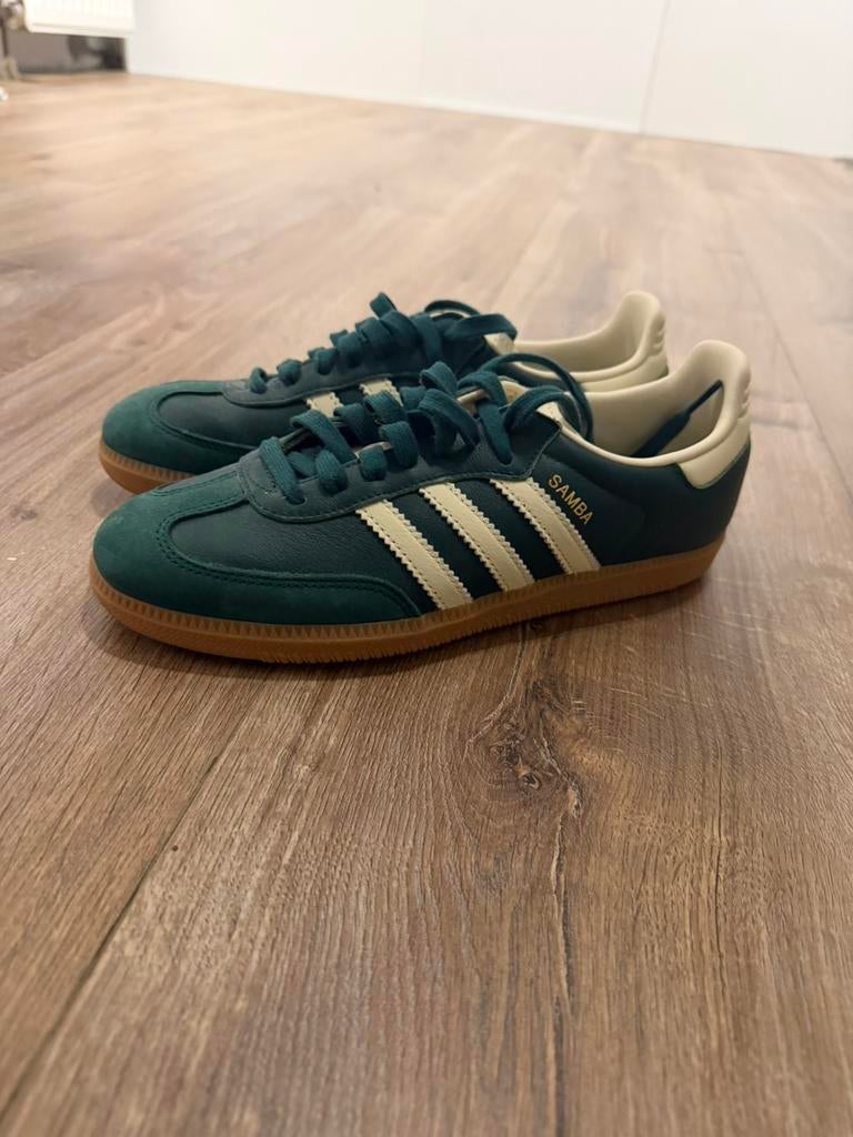 Adidas samba, Kleding | Dames, Schoenen, Ophalen of Verzenden, Zo goed als nieuw, Groen, Sneakers of Gympen