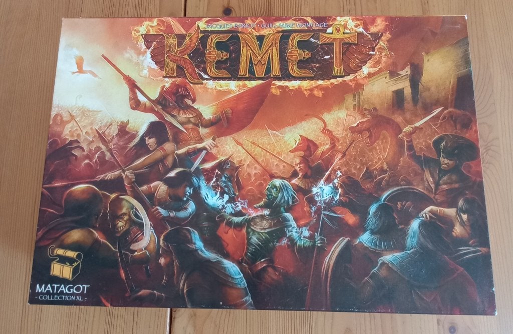 Kemet, Hobby en Vrije tijd, Gezelschapsspellen | Bordspellen, Ophalen of Verzenden, Zo goed als nieuw, Matagot