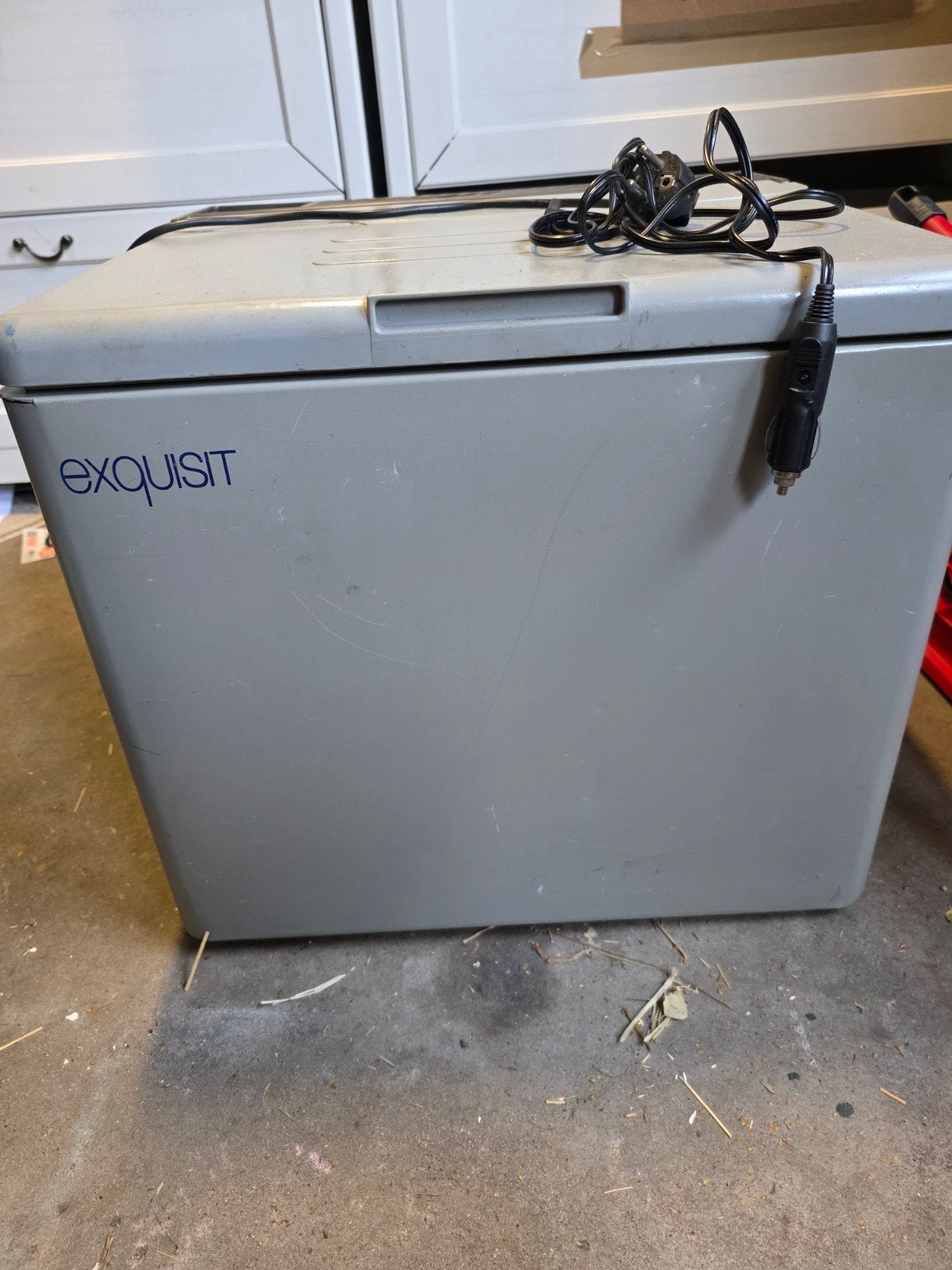 Exquisit elektrische koelbox en kampeerbenodigdheden, Ophalen, Gebruikt