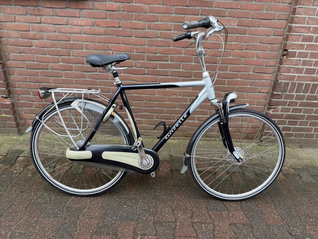 Te koop zeer nette gazelle saphir herenfiets fiets goldline, Fietsen en Brommers, Fietsen | Heren | Herenfietsen, Ophalen, Gebruikt