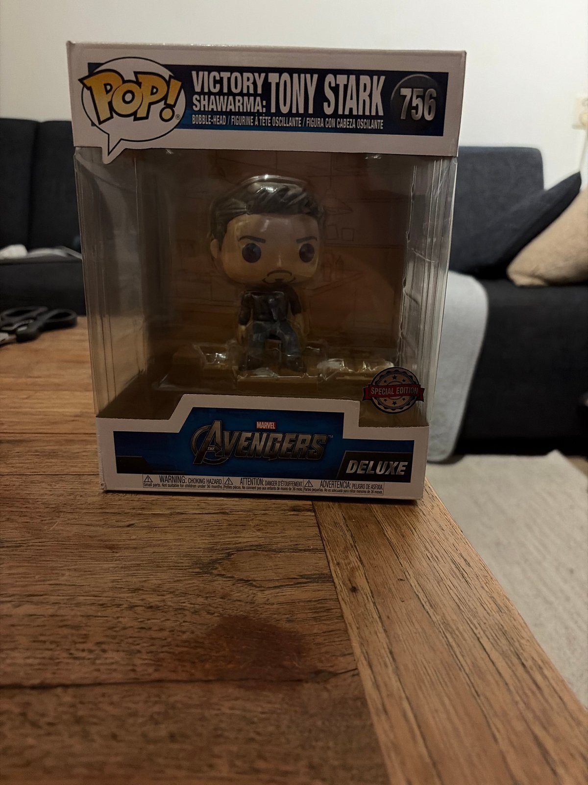 Funko Pop! Marvel Avengers Tony Stark Shawarma 756, Ophalen of Verzenden, Zo goed als nieuw