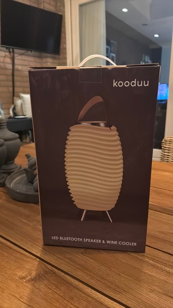 Kooduu Synergy 35S led bluetooth speaker & wine cooler, Audio, Tv en Foto, Luidsprekers, Overige merken, Overige typen, Ophalen of Verzenden