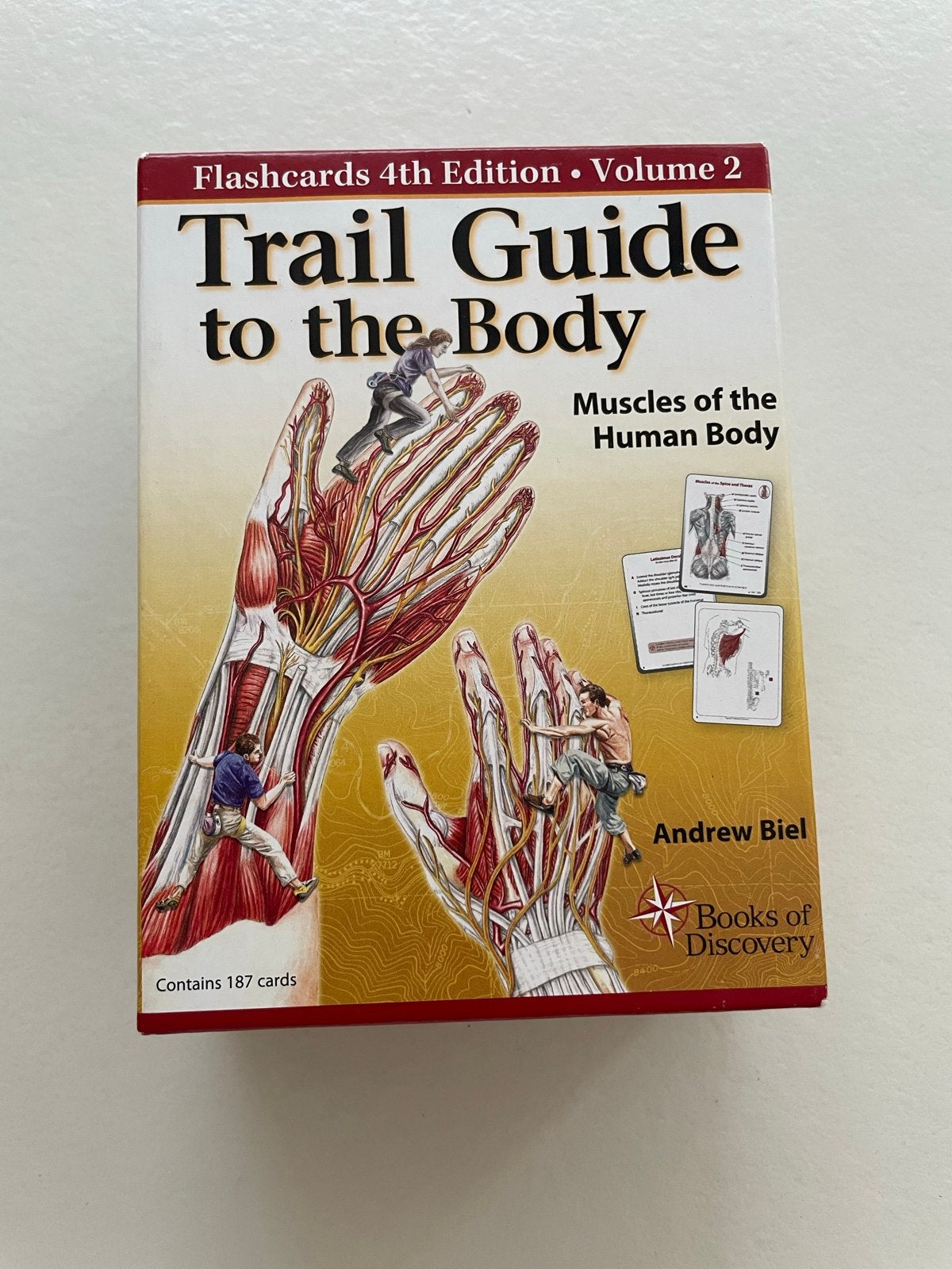 Trail Guide to the Body Flashcards 4th Ed. Vol. 2, Ophalen of Verzenden, Beta, Gelezen, HBO