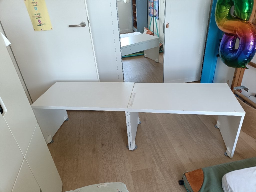 2 x ikea stuva bureau, Gebruikt, Kast, 50 tot 70 cm, 75 tot 100 cm