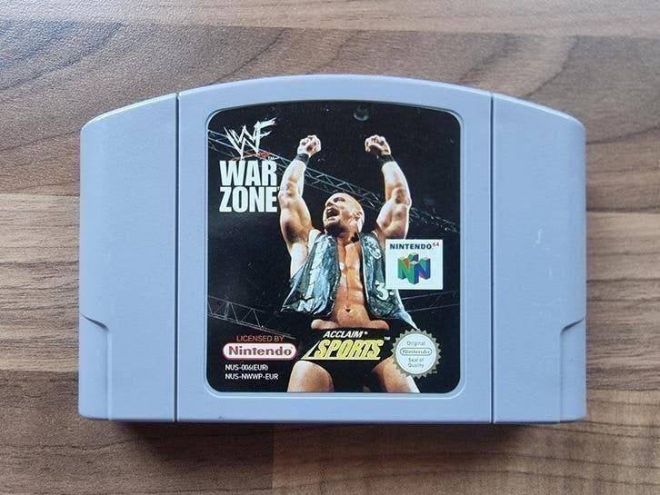 WWF War Zone, Spelcomputers en Games, Games | Nintendo 64, 1 speler, Ophalen of Verzenden, Zo goed als nieuw, Strategie en Constructie