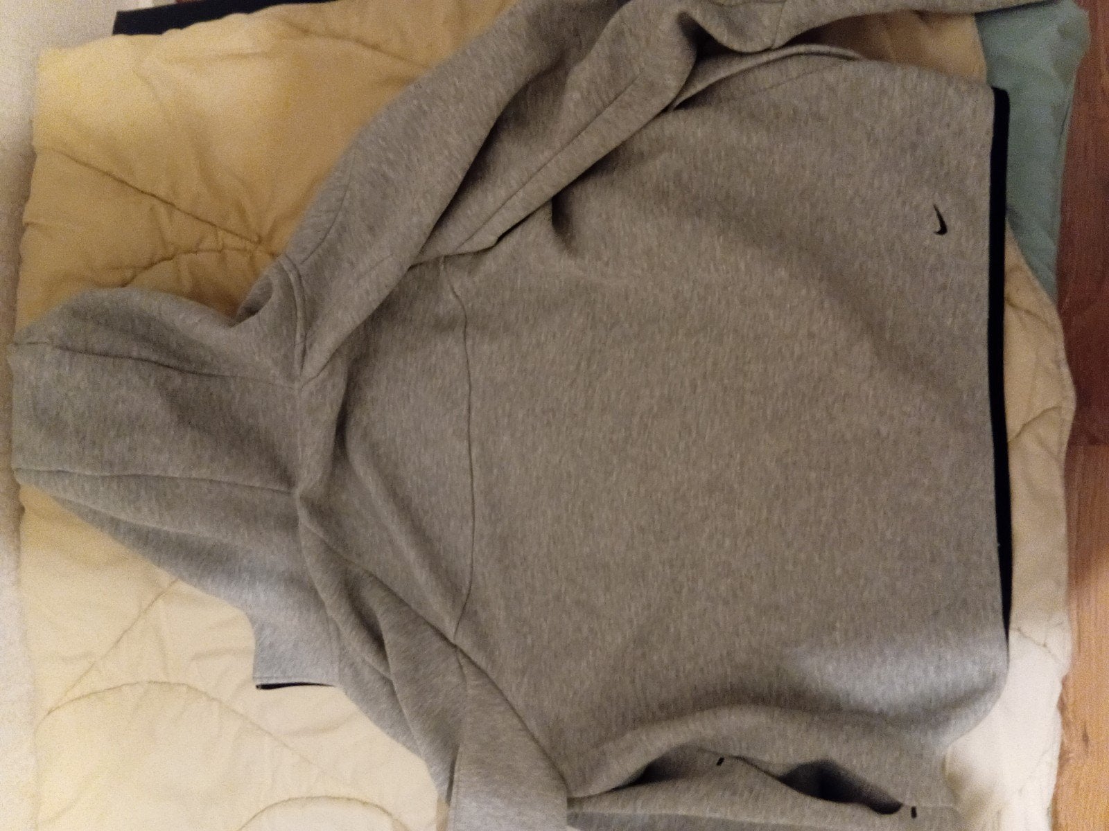Nike Tech Fleece Hoodie Grijs - Zo goed als nieuw, Ophalen, Zo goed als nieuw, Nike