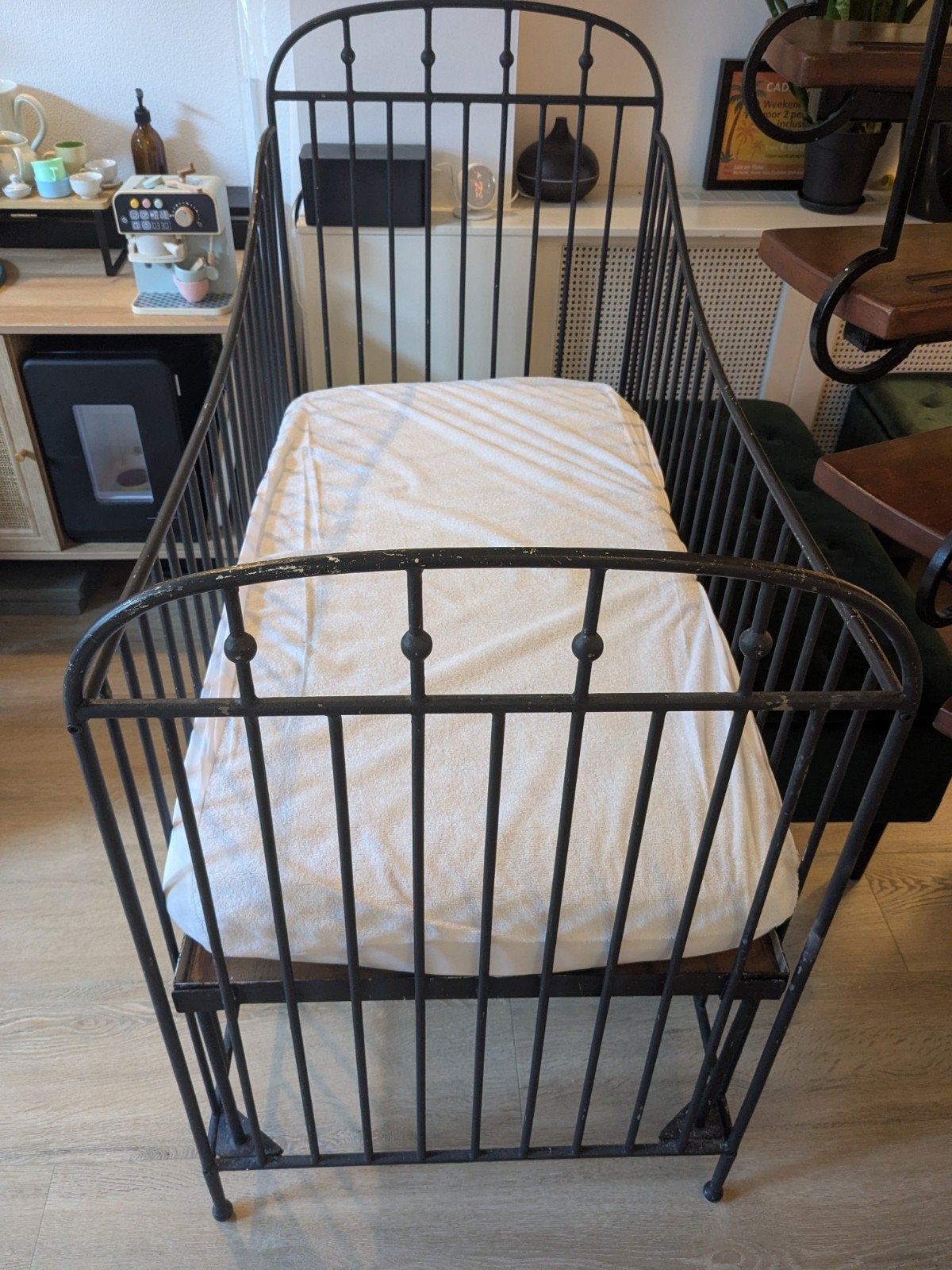 ledikant bedje box, Kinderen en Baby's, Ophalen of Verzenden, Gebruikt, Ledikant