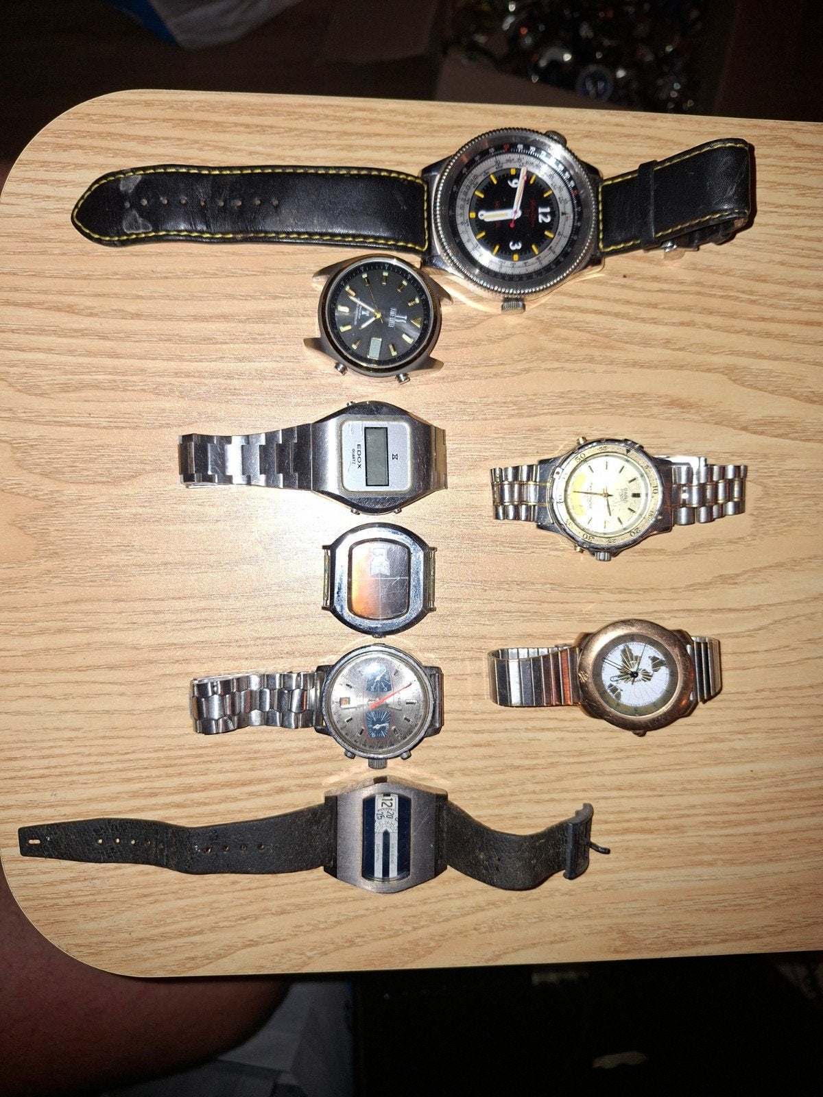 Partij luxe horloges: Ancre, Lincoln, Reseda, Edox, Bulova, Ophalen of Verzenden, Nieuw