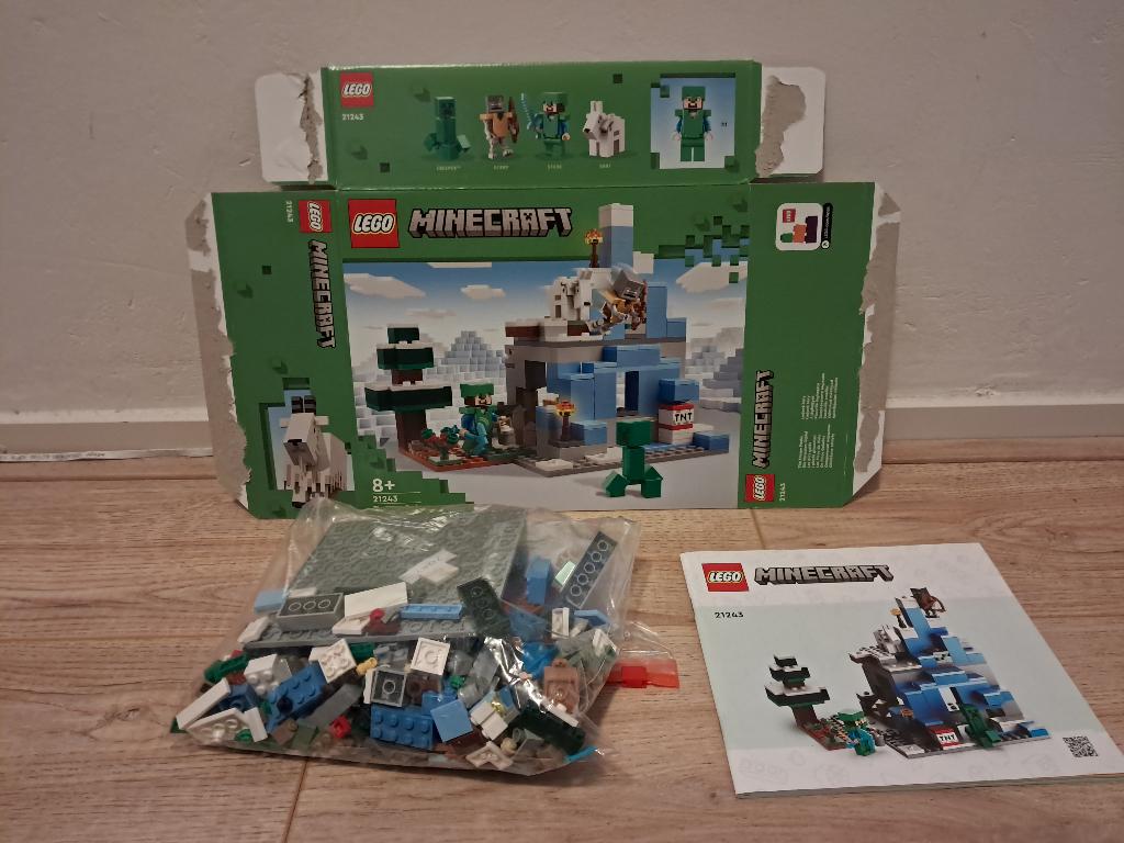 Lego 21243 - De Ijsbergtoppen (Frozen peaks), Kinderen en Baby's, Speelgoed | Duplo en Lego, Zo goed als nieuw, Lego, Complete set