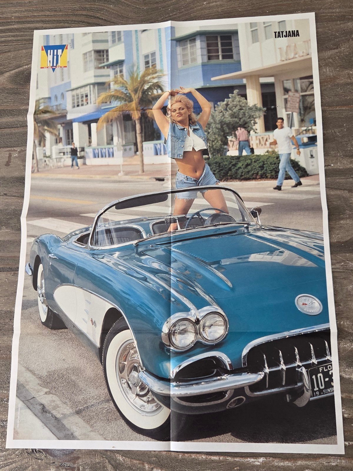 Tatjana Simic Poster - Kees Flodder, Rechthoekig Staand, Ophalen of Verzenden, Zo goed als nieuw, A1 t/m A3