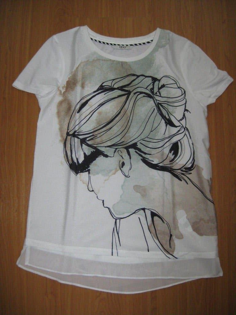 Top Only maat S, Ophalen, Only, Wit, Korte mouw