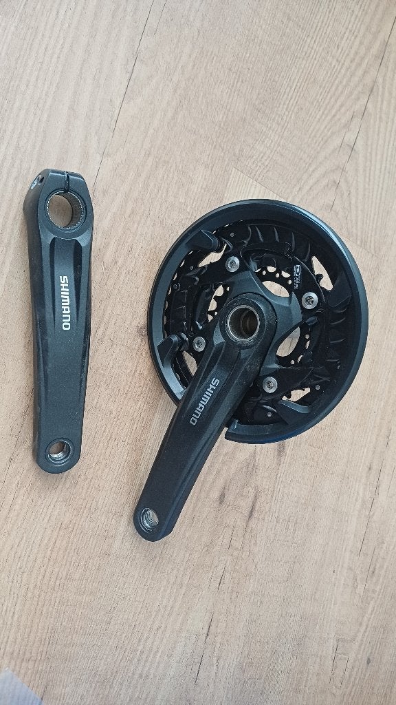 Shimano FC-MT500-3 Crankset 3x10-speed (40-30-22 tanden), Fietsen en Brommers, Fietsonderdelen, Crankstel of Pedalen, Ophalen of Verzenden