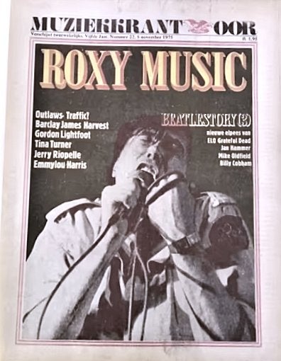 oor nr.22 *1975* Roxy music cover, Boeken, Ophalen of Verzenden, Gelezen, Muziek, Film of Tv