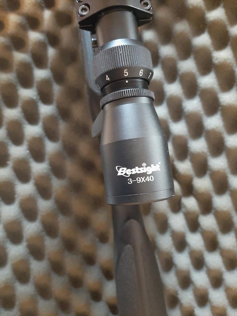 BestSight 3-9x40 SFP richtkijker voor luchtbuks/geweer, Ophalen of Verzenden, Gebruikt