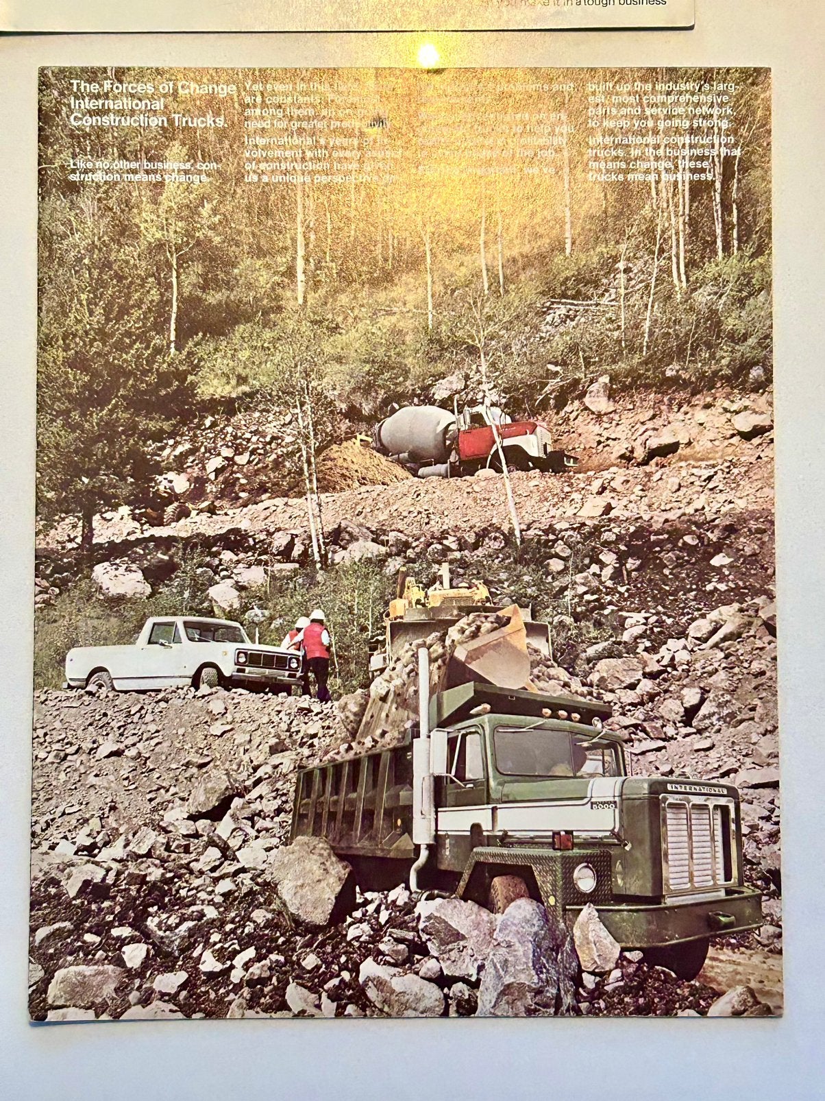 International usa vrachtwagen folders, Verzenden, Gelezen, Overige merken
