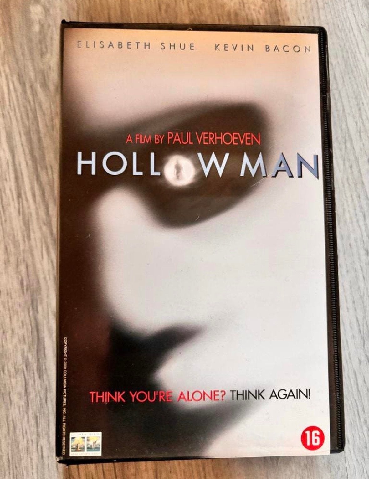 #3 Hollow Man VHS - Paul Verhoeven (Thriller/Sci-Fi), Nederlands ondertiteld, Vanaf 16 jaar, Ophalen of Verzenden, Thrillers en Misdaad