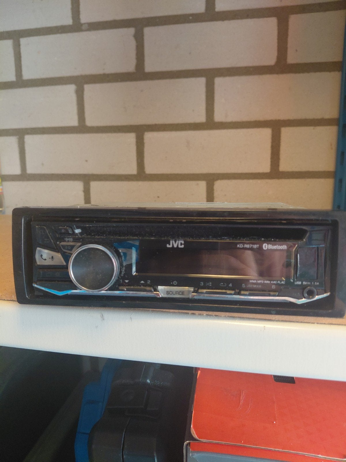 JVC KD-R871BT Autoradio met Bluetooth en USB, Ophalen, Gebruikt