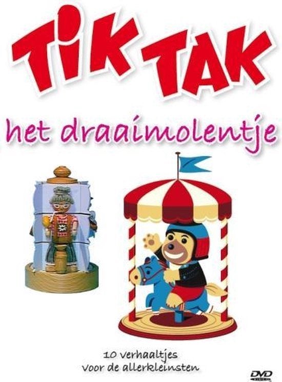 DVD Tik Tak - Het Draaimolentje, Cd's en Dvd's, Dvd's | Kinderen en Jeugd, Alle leeftijden, Tv-serie, Zo goed als nieuw, Educatief