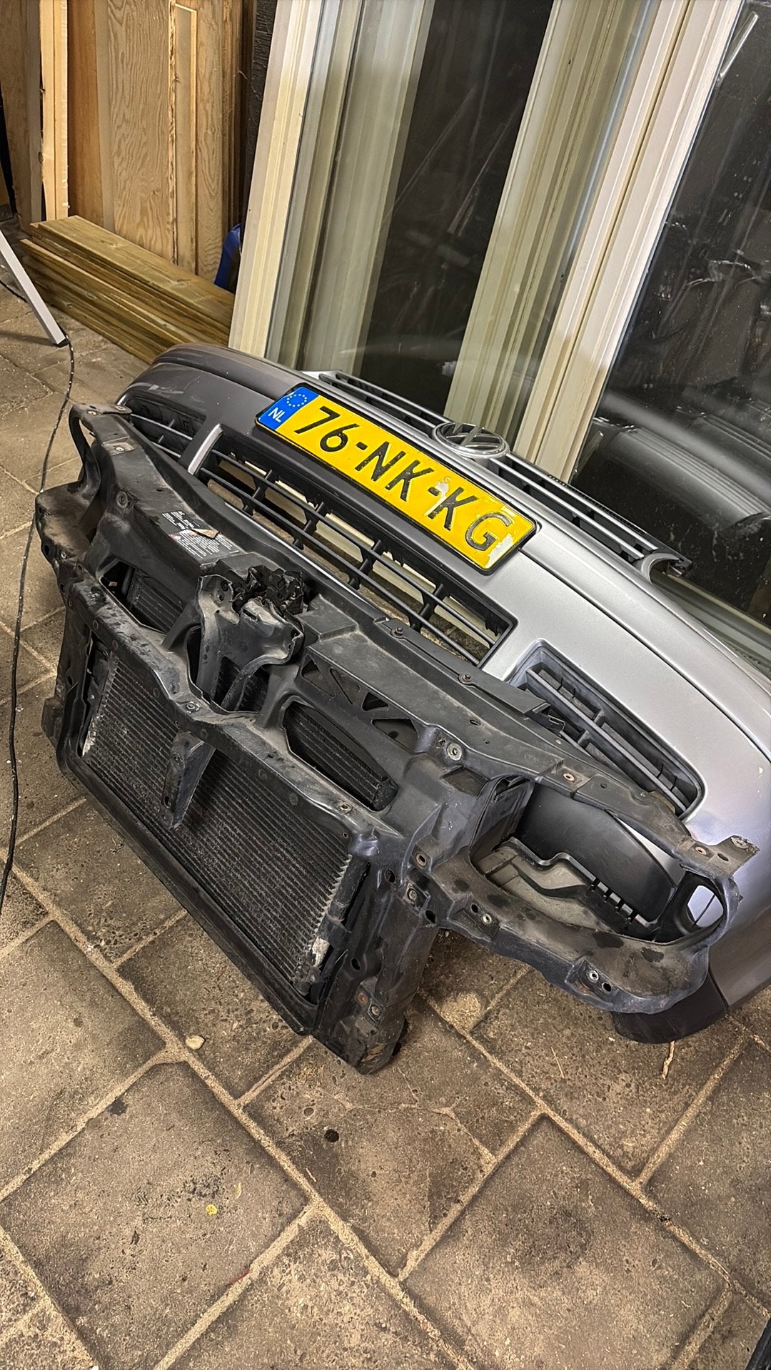 VW Golf 1.6 fsi - Radiator, ventilatoren en radiatorsteun., Ophalen, Nieuw, Volkswagen