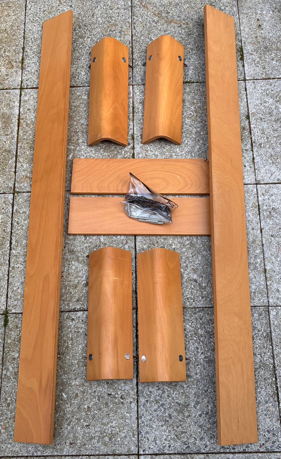 Auping auronde poten 42 cm + zie omschrijving, Ophalen, Zo goed als nieuw, 80 cm, Auping auronde