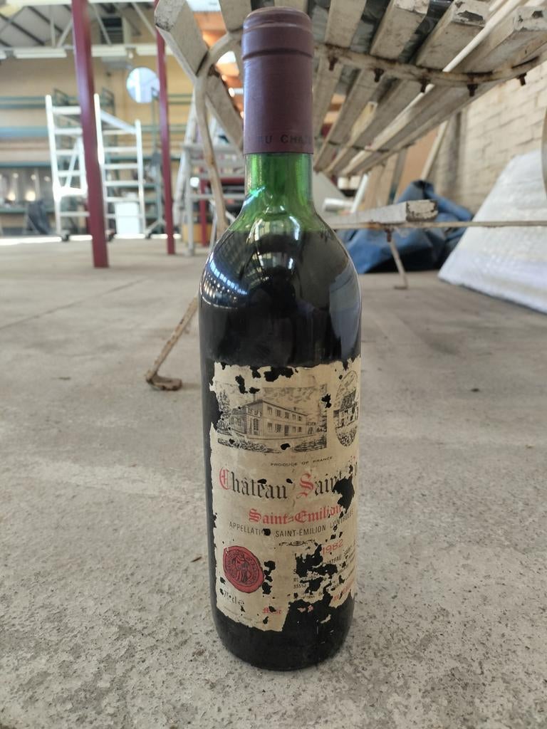 Rode wijn Chateau Saint Emilion 1982, Verzamelen, Ophalen, Frankrijk, Nieuw, Rode wijn