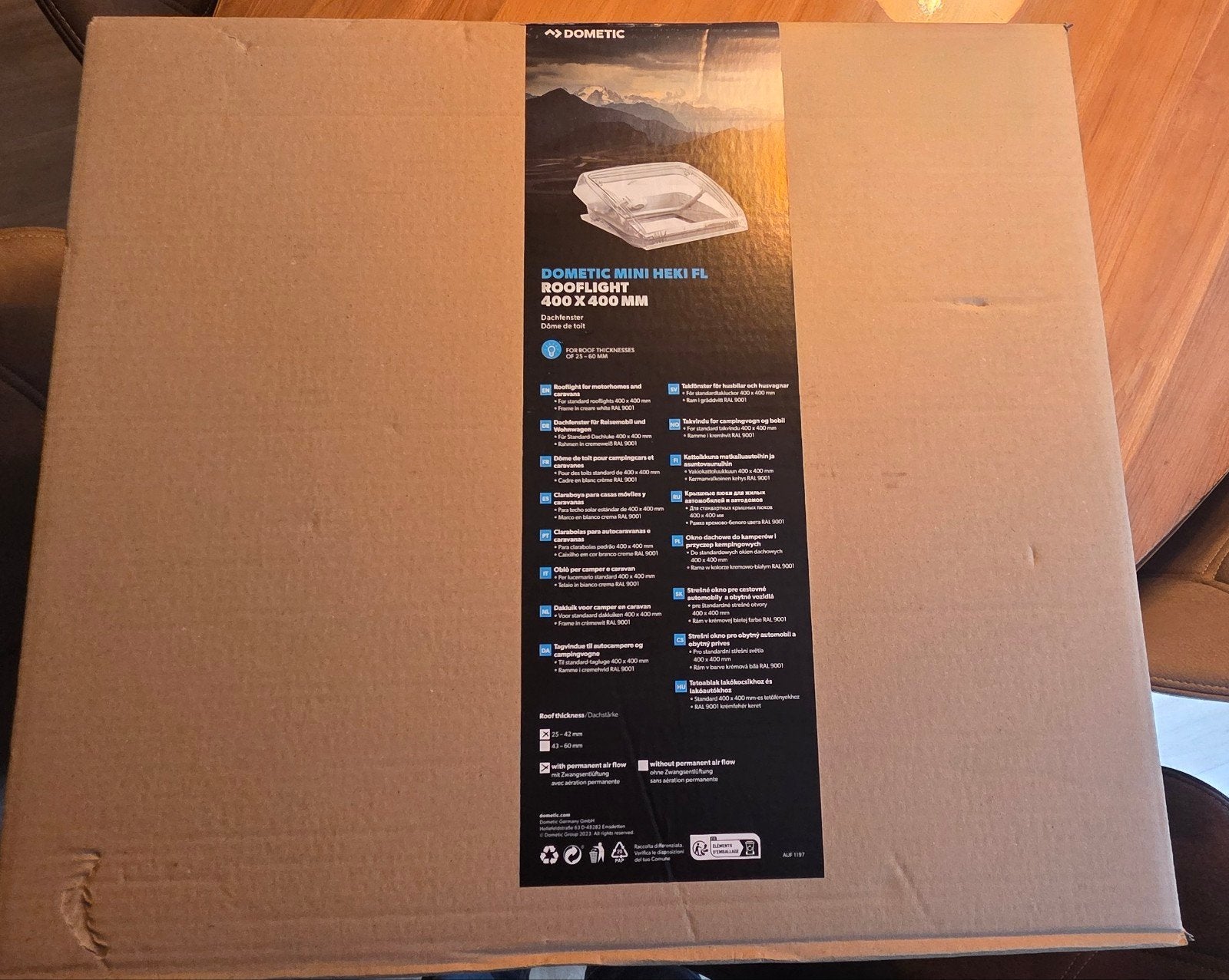 Dometic Mini Heki Style Dakluik 40x40 cm - Nieuw in doos, Caravans en Kamperen, Caravan accessoires, Ophalen of Verzenden, Nieuw