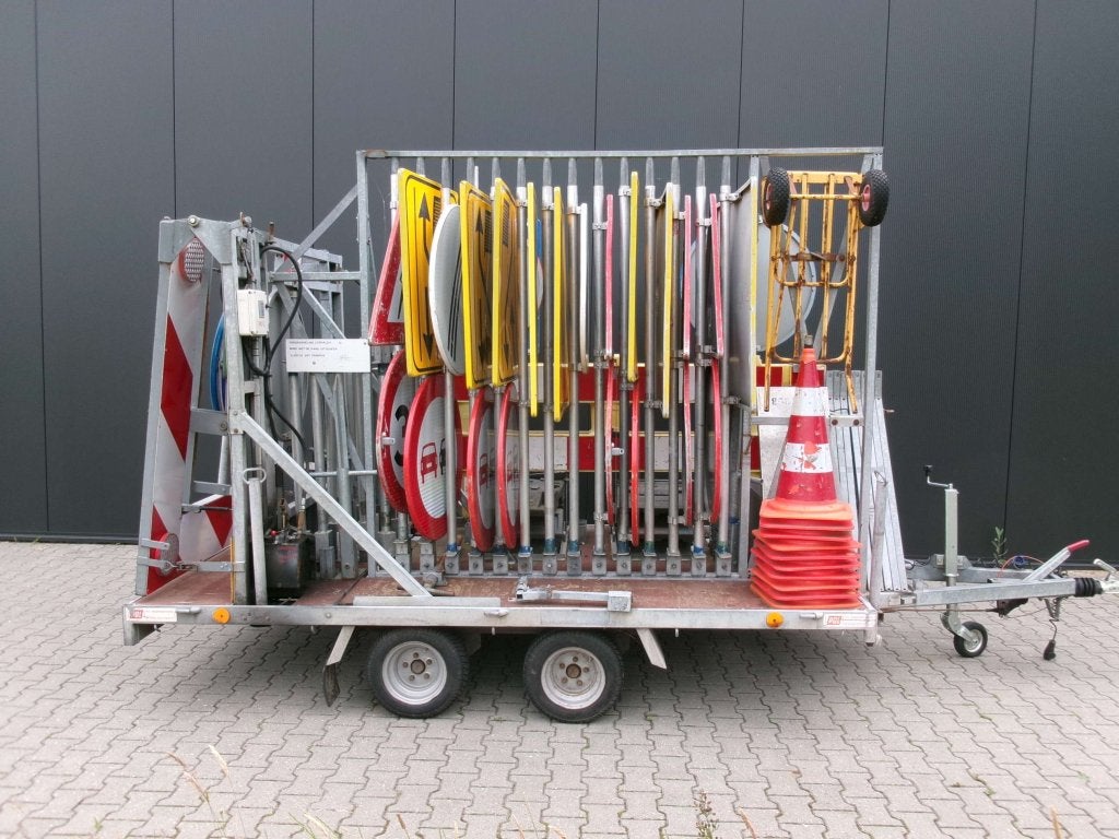 Tandemasser met Aktieframe en wegafzetting. Hapert., Auto diversen, Gebruikt, Niet ingevuld, Niet ingevuld, Ophalen