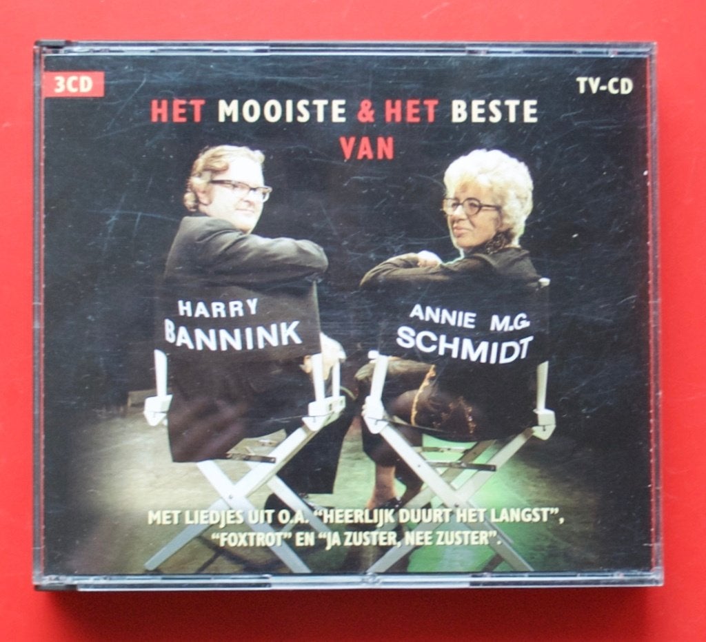 3cd Het mooiste & beste van Annie MG Schmidt & Harry Bannink, Ophalen of Verzenden, Gebruikt, Nederlandstalig
