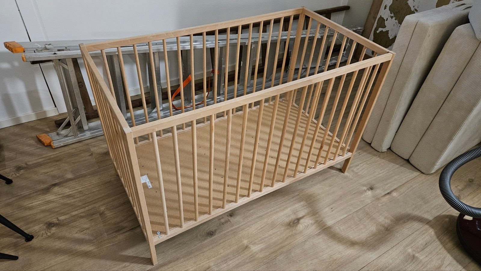 IKEA Sniglar ledikant met Multicare matras 60x120, Kinderen en Baby's, Kinderkamer | Bedden, Ophalen, Gebruikt, Minder dan 140 cm