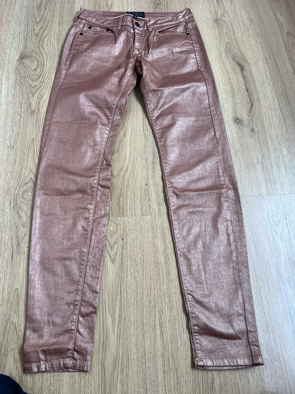 Expesso denim gecoate broek 36/metalic roze, Kleding | Dames, Expresso, Ophalen of Verzenden, Zo goed als nieuw, X