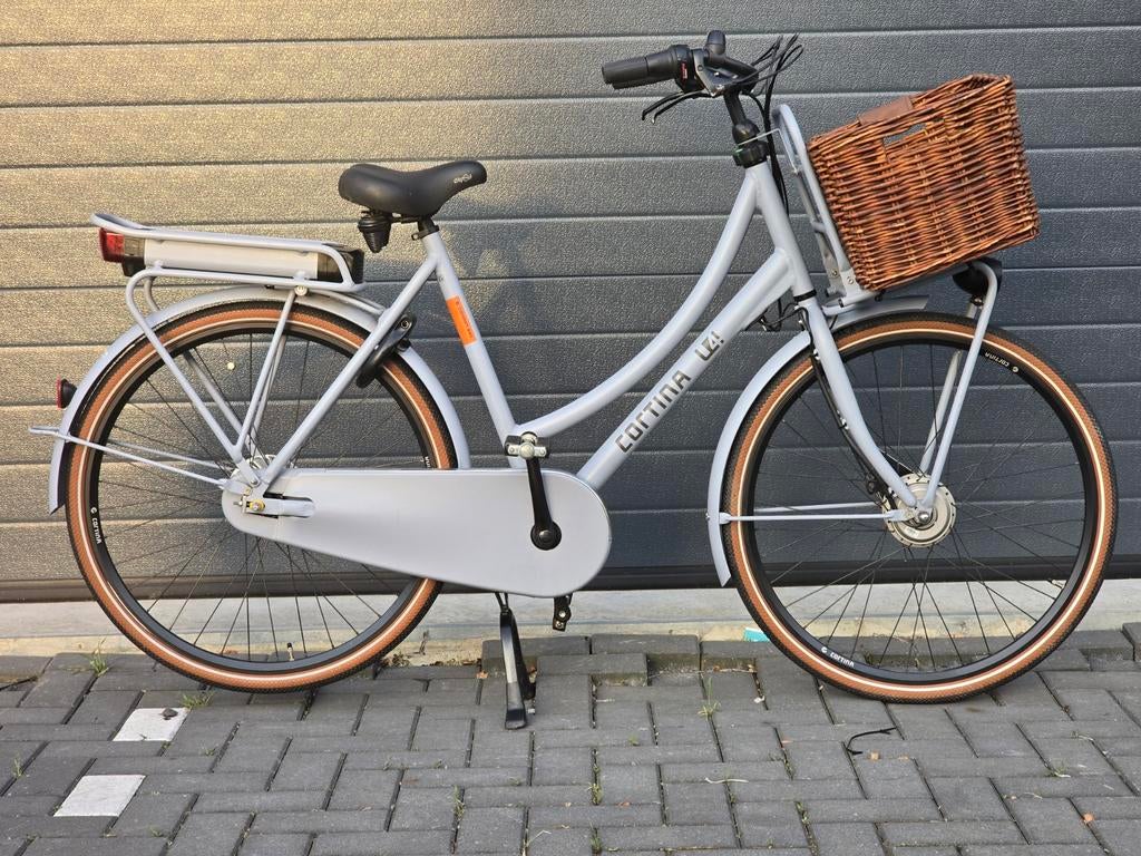 Slechts 768km Cortina E-U4 Ecomo elektrische fiets, Ophalen, Zo goed als nieuw, Overige merken, Versnellingen