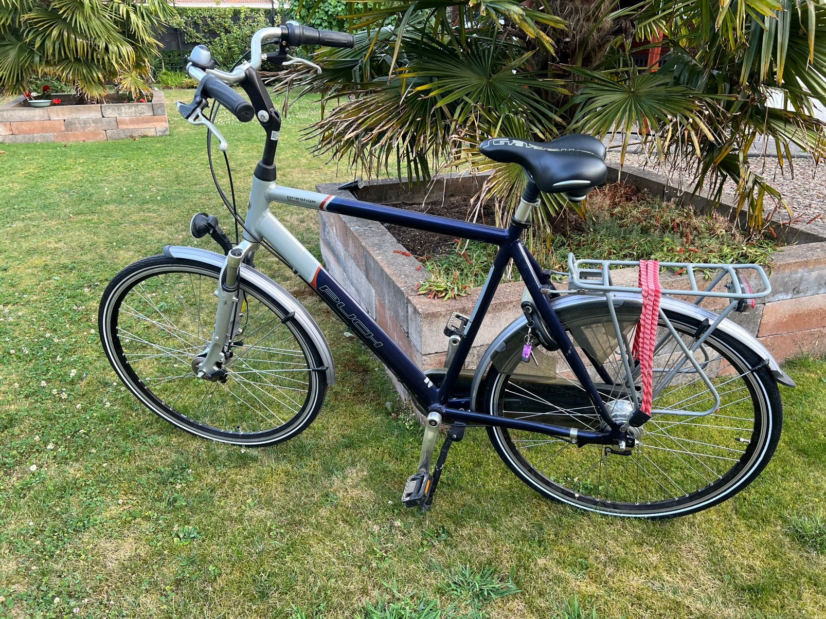 Puch prestige 200 herenfiets hoogte 61, 61 tot 65 cm, Ophalen, Gebruikt, Overige merken
