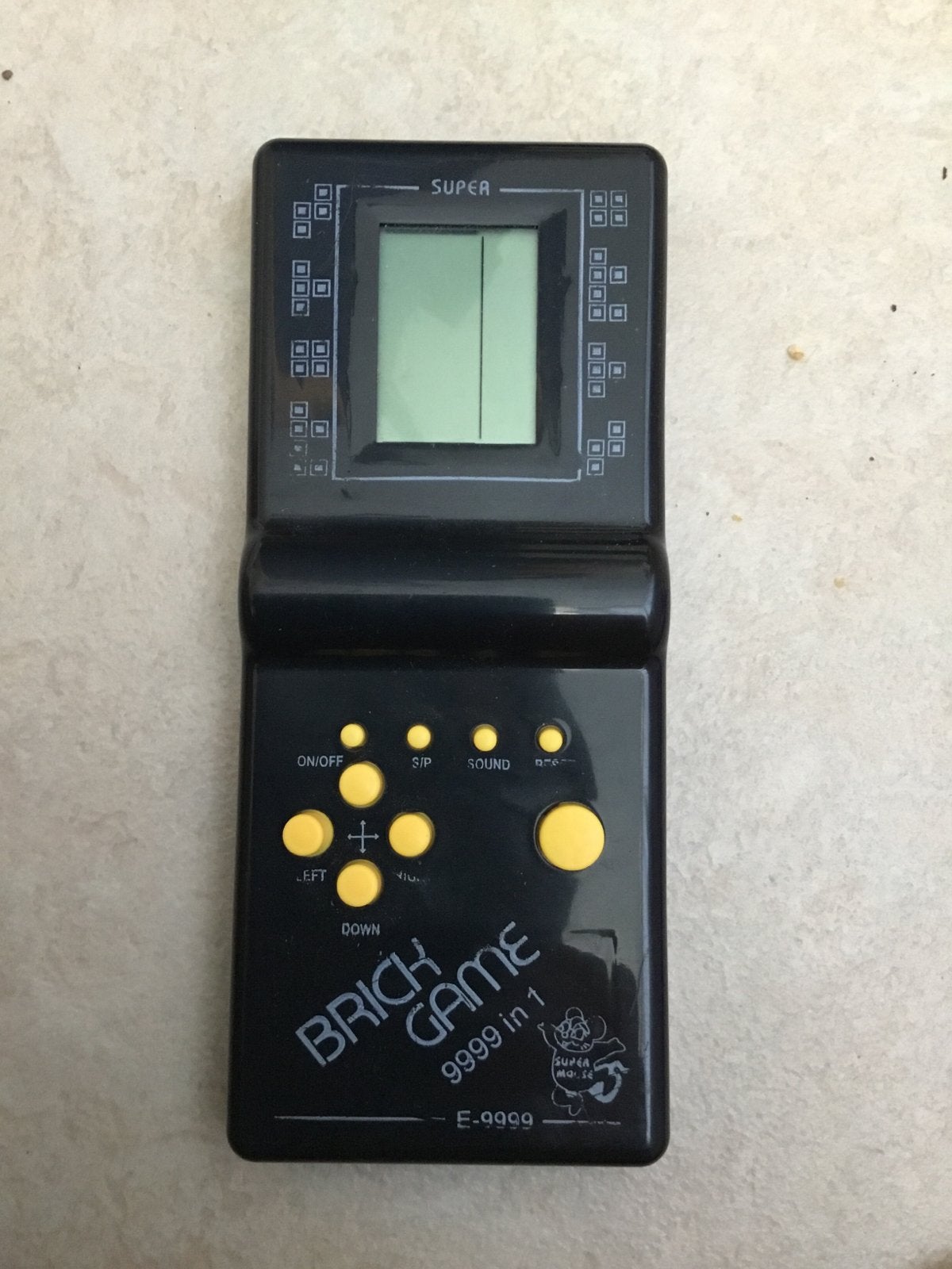 Vintage Super Brick Game 9999 in 1 - Klassieke Handheld, Spelcomputers en Games, Spelcomputers | Overige, Gebruikt, Overige merken