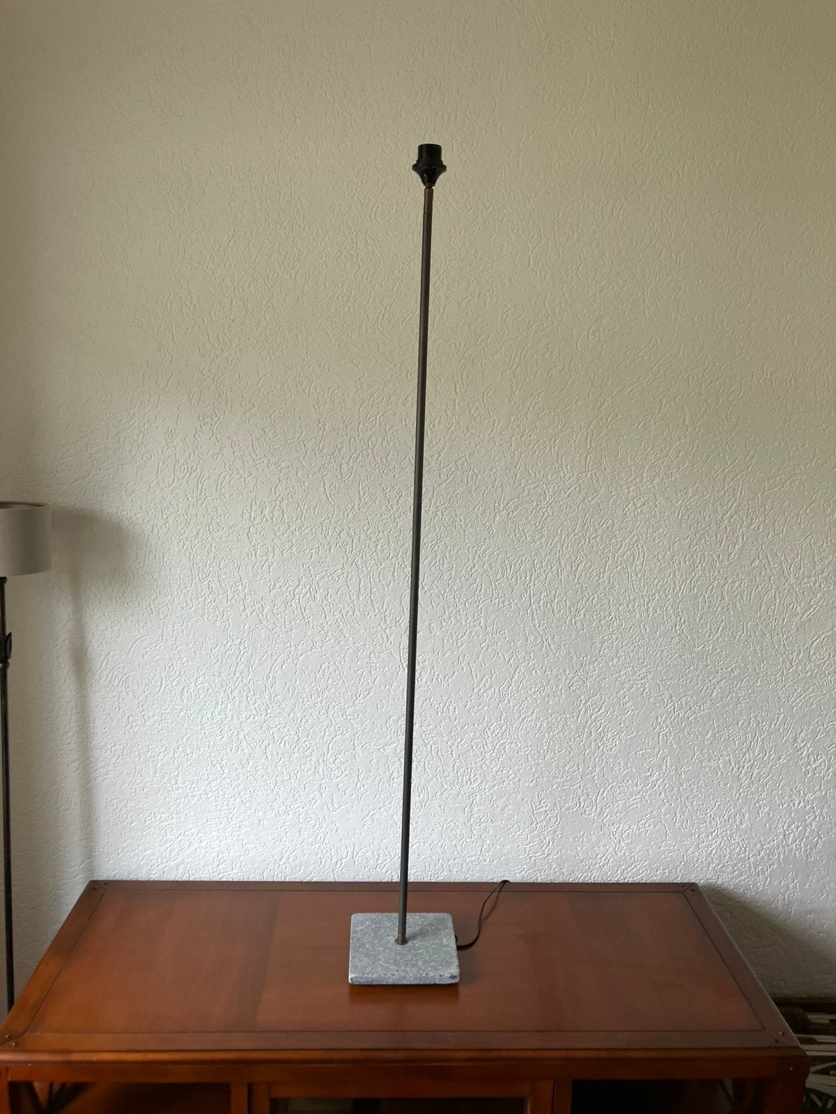 Aura Peeperkorn nieuwe vloerlamp 140 OldGrey hardsteenvoet, Ophalen, 100 tot 150 cm, Overige materialen, Nieuw