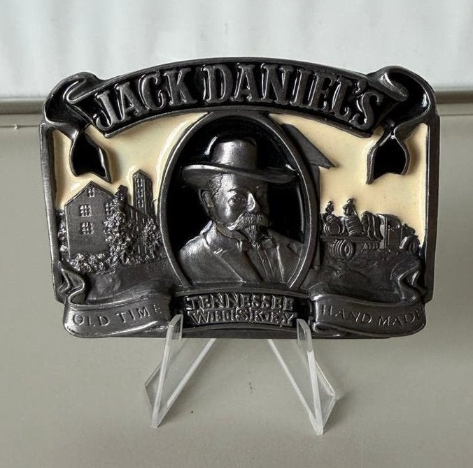Jack Daniel's Tennessee Whiskey Riemgesp - Vintage 1989, Losse buckle of gesp, Overige kleuren, 5 cm of meer, Nieuw