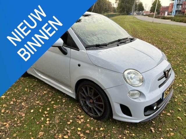 Fiat 500 1.4-16V Abarth Climatronic/Volleder/Service Onderho, Auto's, Voorwielaandrijving, Euro 5, 4 cilinders, Bedrijf