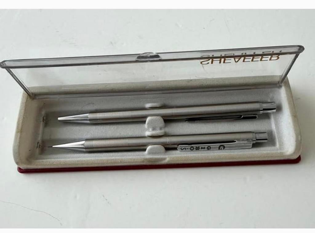 SET Vintage SHEAFFER balpen en vulpotlood  / Japan, Verzamelen, Pennenverzamelingen, Ophalen of Verzenden, Zo goed als nieuw, Balpen