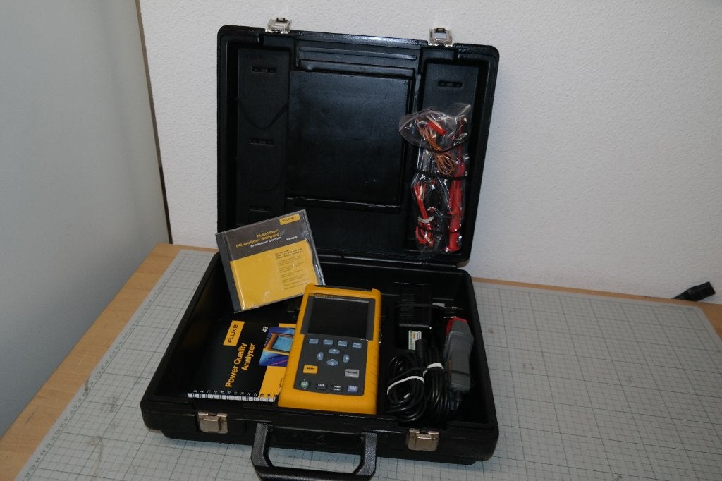 Fluke 43B handheld 1 phase Power Quality Analyzer, Info@fluke.nl, Fluke, Gebruikt, Fluke