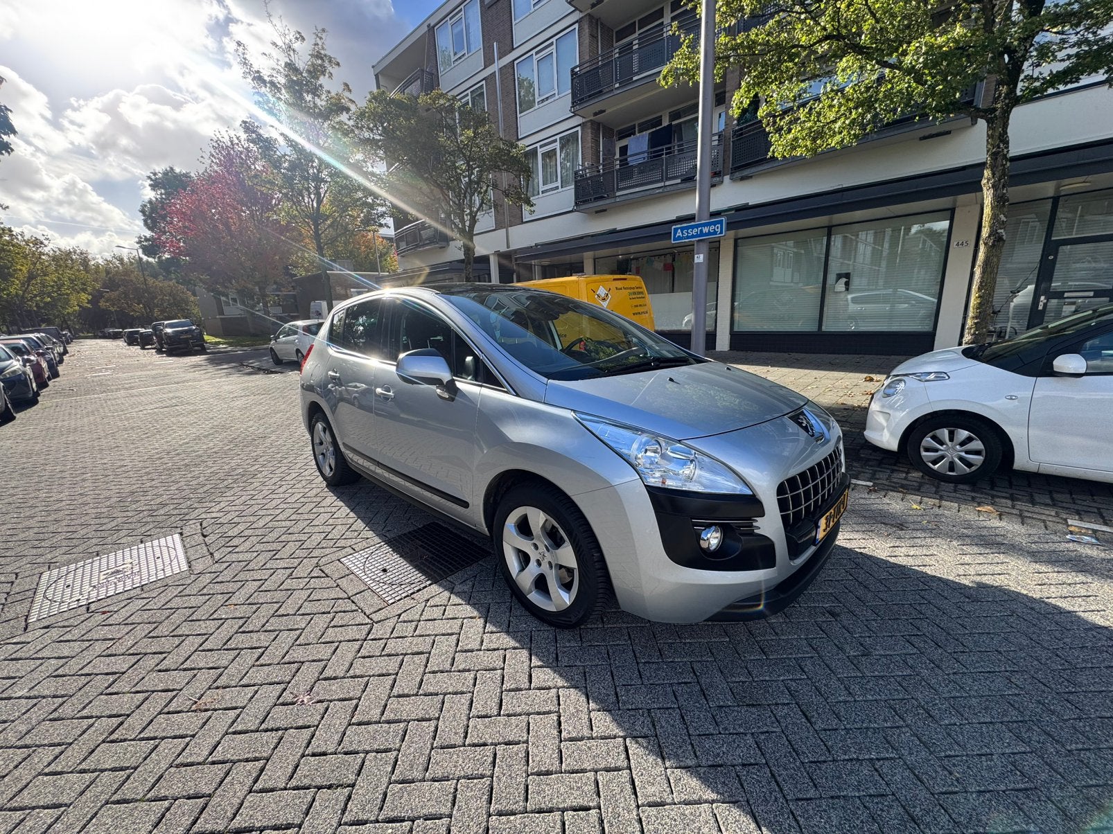 Peugeot 3008 1.6 THP 2012 Grijs, Voorwielaandrijving, Met garantie (alle), 1434 kg, Handgeschakeld