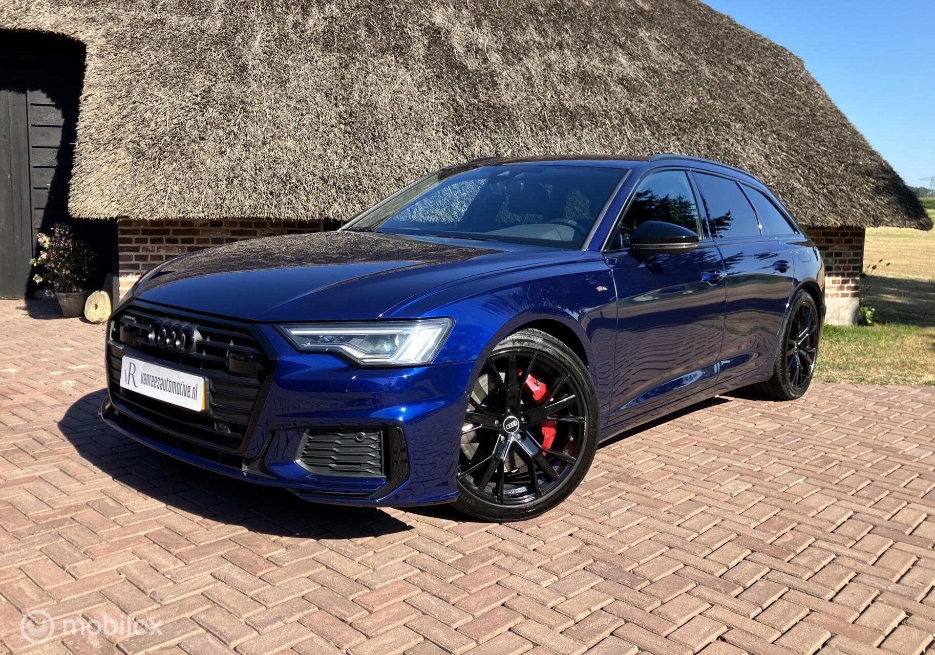Audi A6 Avant 55 TFSIe quattro Competition S-Line Adap/LED, Auto's, Automaat, Gebruikt, Euro 6, 4 cilinders
