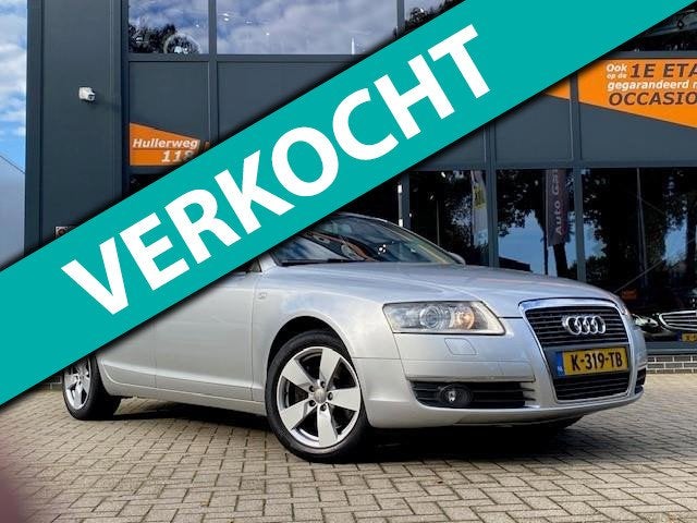 Audi A6 Limousine 2.0 TFSI/YOUNGTIMER/navi/stoelver/xenon/ze, Auto's, Gebruikt, Zwart, 4 cilinders, 1984 cc