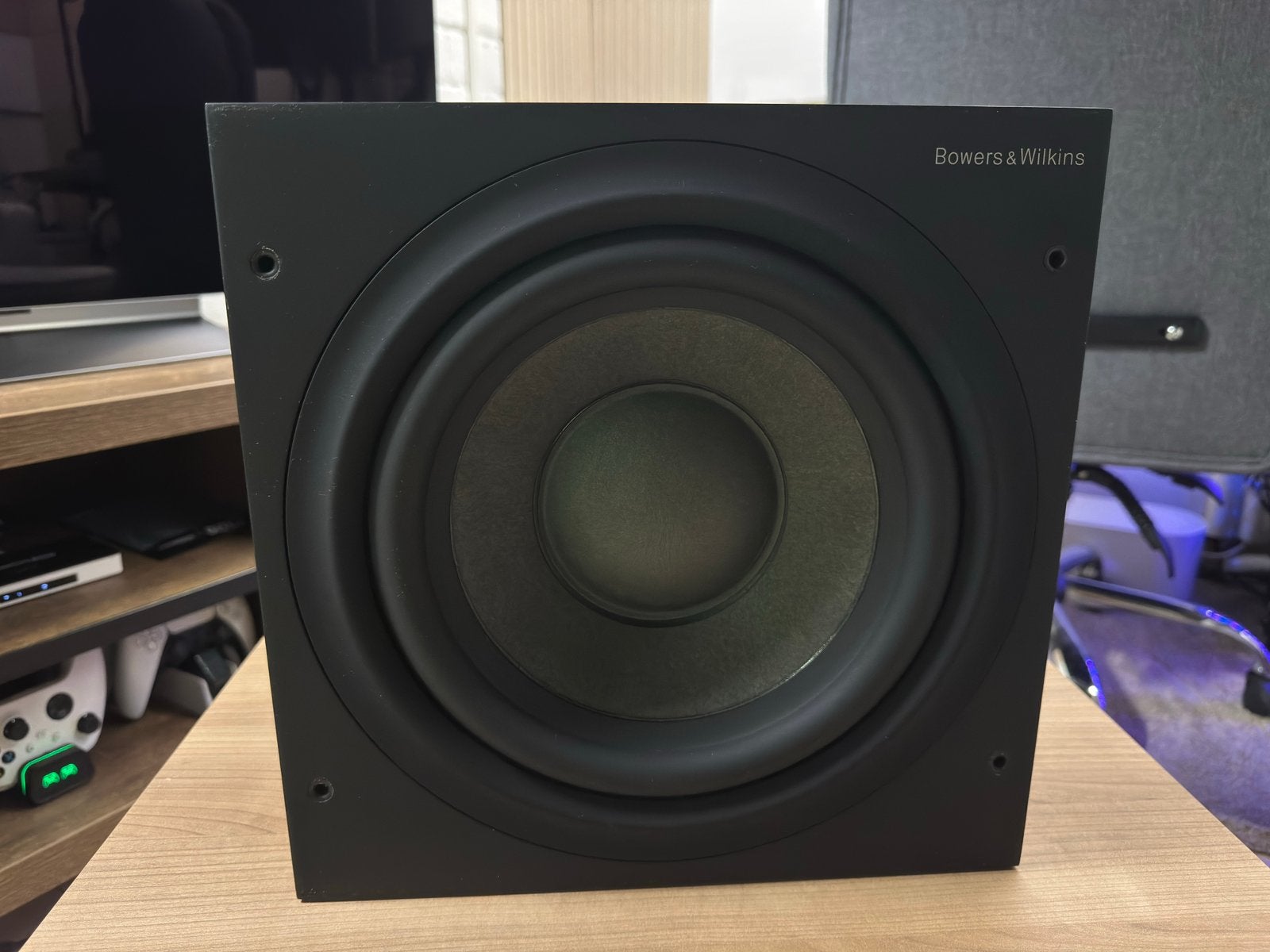 B&W ASW610 Subwoofer, Refurbished, 120 watt of meer, Front, Rear of Stereo speakers, Ophalen