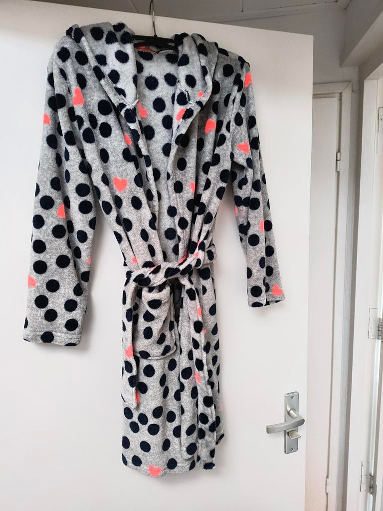 Badjas Hema 146-152, Kinderen en Baby's, Kinderkleding | Maat 146, Ophalen of Verzenden, Zo goed als nieuw, Hema, Meisje