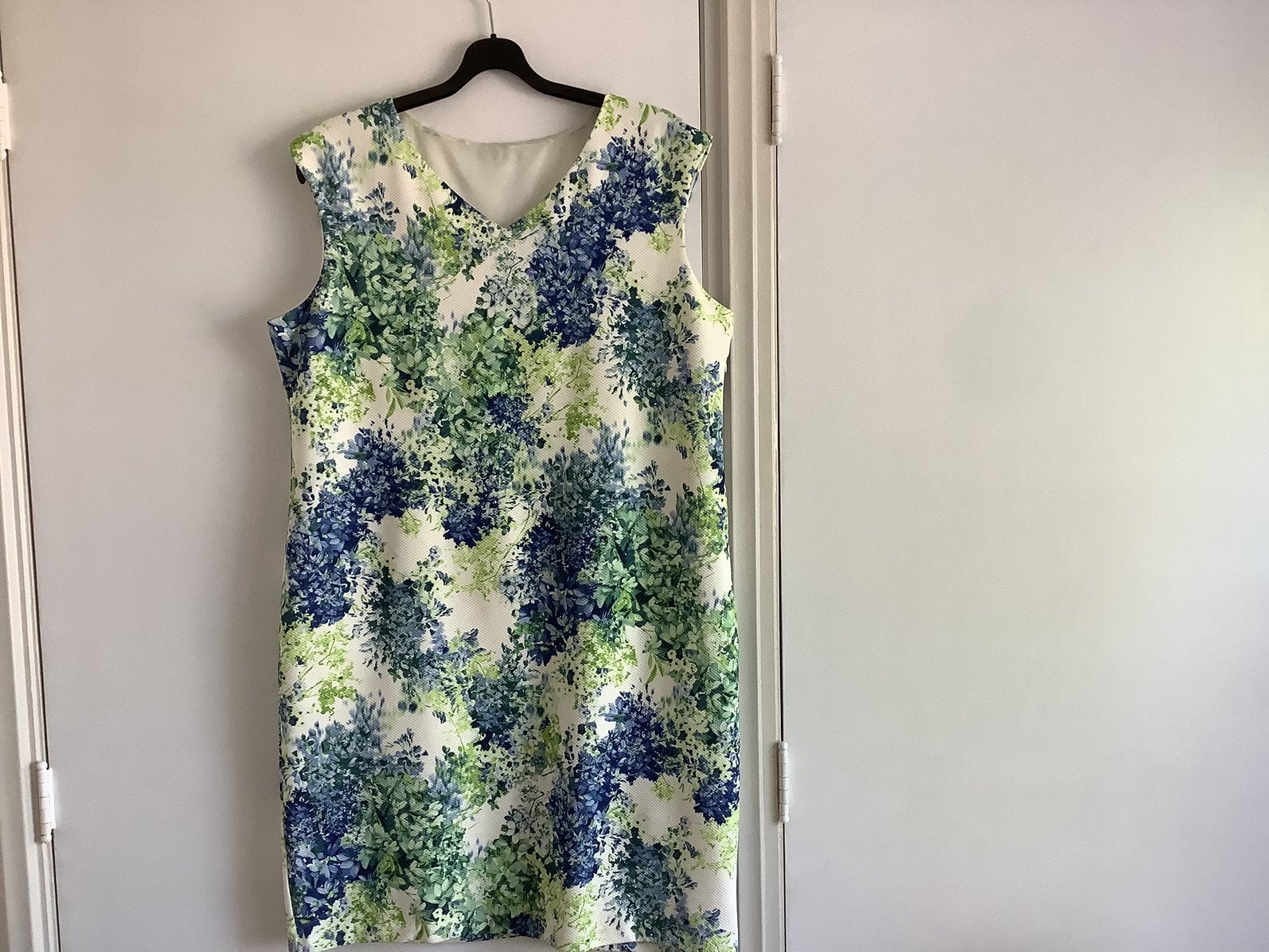 Jurk Gerry Weber maat xxl, Ophalen of Verzenden, Zo goed als nieuw, Blauw, Jurk