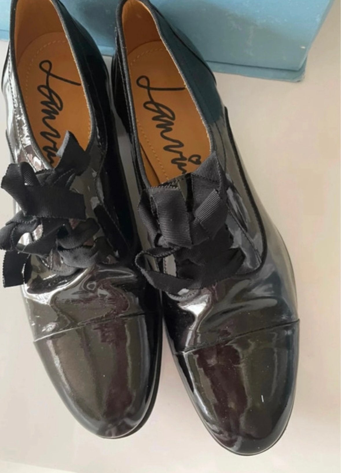 Lanvin schoenen, Loafers, Zwart, Ophalen of Verzenden, Gedragen